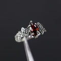 Kraprød Rose Radiance Ring