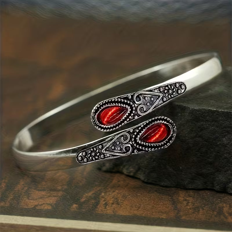 Krimson Elegance Filigranarmbånd