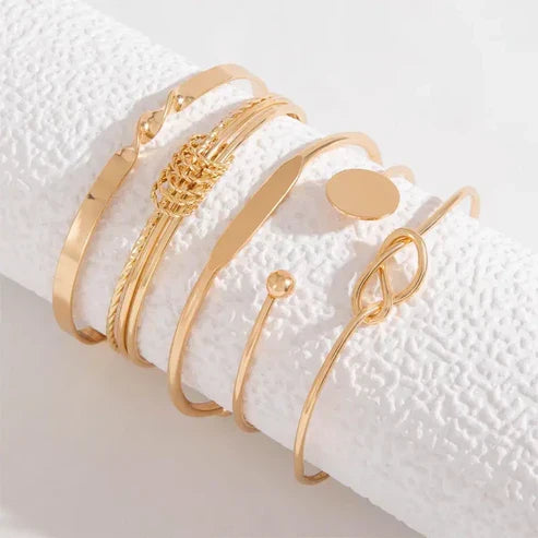 Knotted Elegance Armbåndsæt