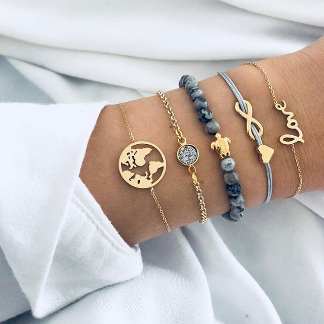 Tidløs Premium Armbånds Bundt