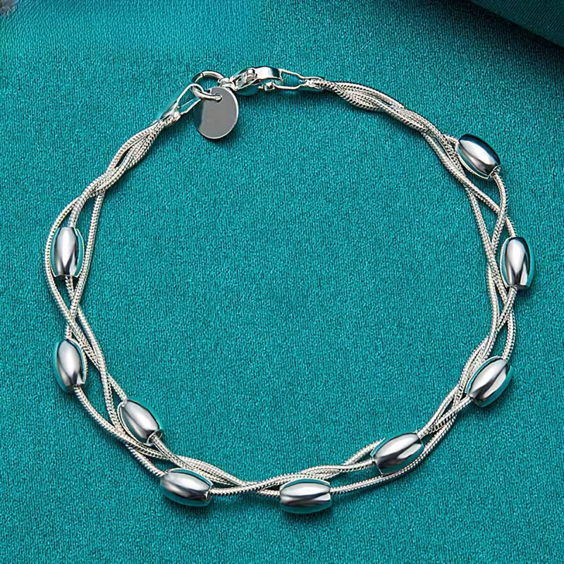 Sølv Drift Harmoni Armbånd