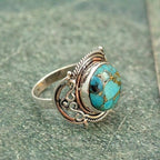 Boho Turkis Ring
