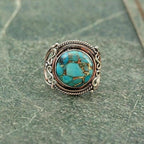 Boho Turkis Ring
