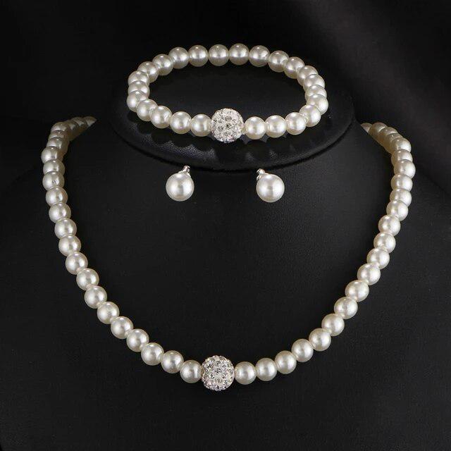Elegant Perlesæt