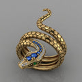 Gylden Python Ring