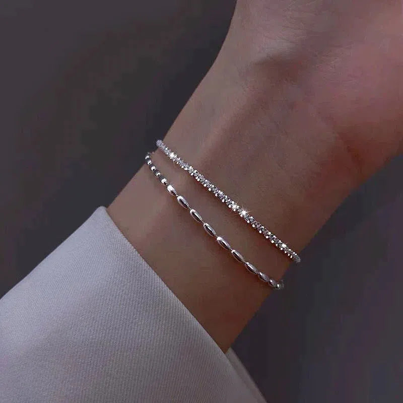 Sølv Zirconia Armbånd