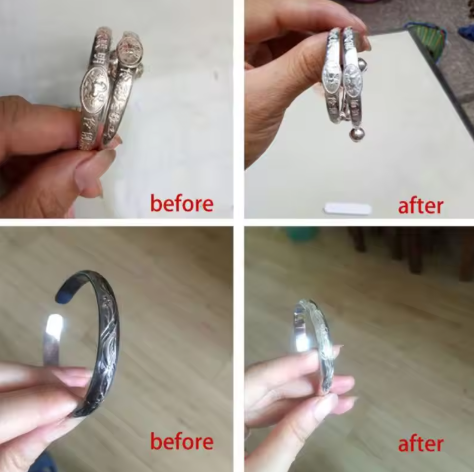 Claires premium smykkerenserservietter