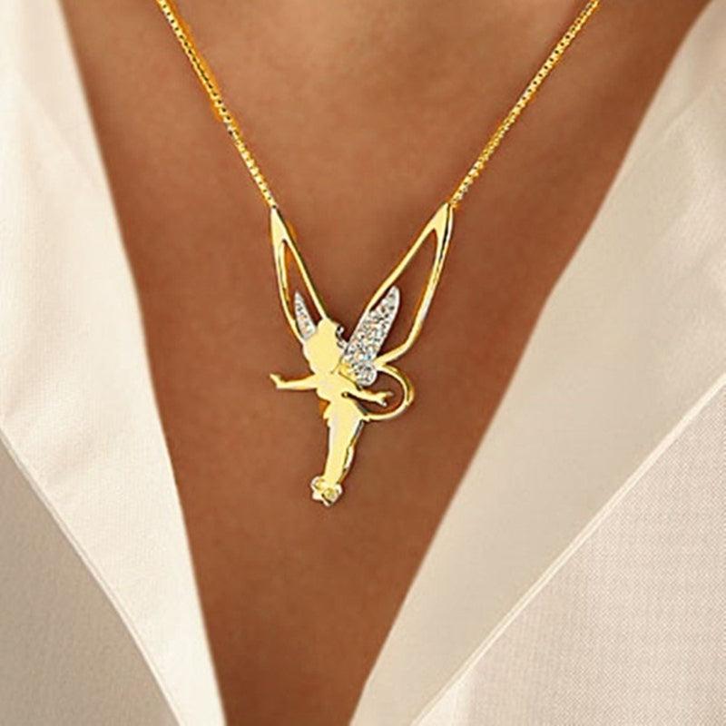 Fairy Necklace i Guld og Sølv