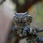 Ugle Smaragd Ring