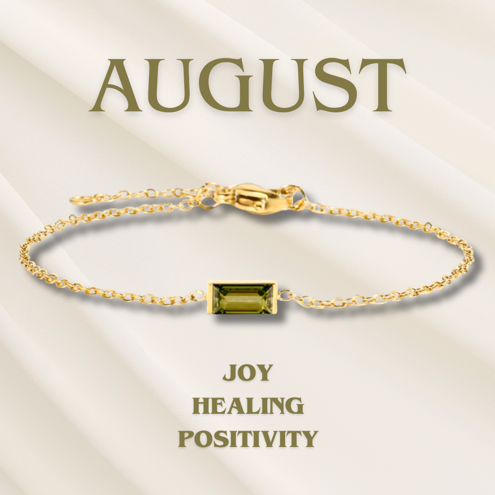 Heartline Fødselsstenarmbånd