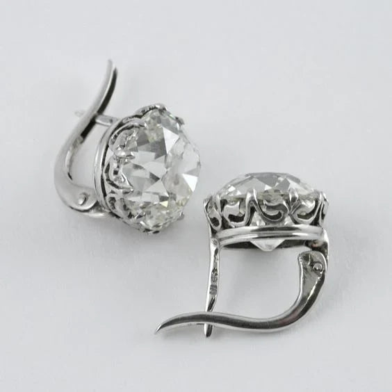 Vintage Zirconia Sølvøreringe
