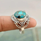 Boho Turkis Ring