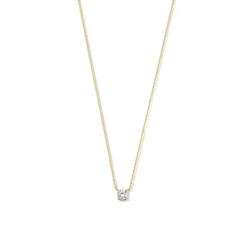 Cléa Moissanite Sten Halskæde