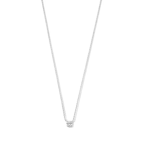 Cléa Moissanite Sten Halskæde
