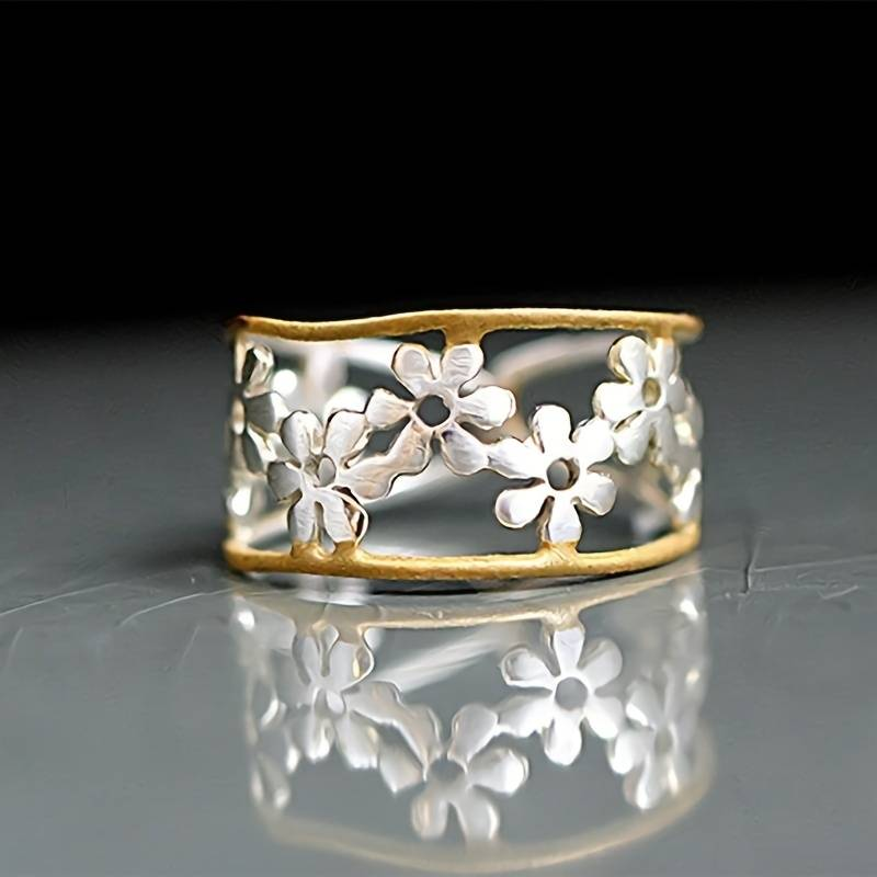 Uregelmæssig Hult Daisy Ring