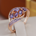 Elegant lilla ring