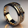 Tilbud: Golden Infinity Ring Vintage