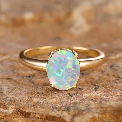 Vintage Opal Guld Ring