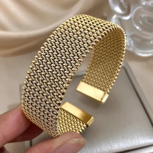 Åben Guldnet Armbånd