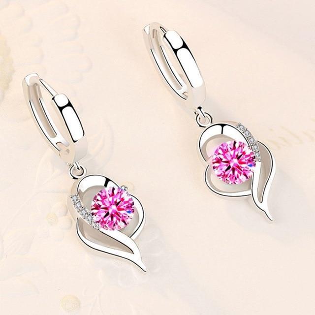Sølv Zirconia Øreringe
