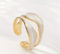 Vintage hvidguld ring